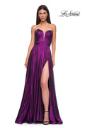 La Femme Dress 32899 - Purple