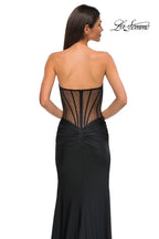 La Femme Dress 32912 - Black