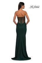 La Femme Dress 32912 - Dark Emerald