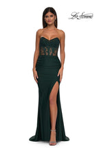 La Femme Dress 32912 - Dark Emerald