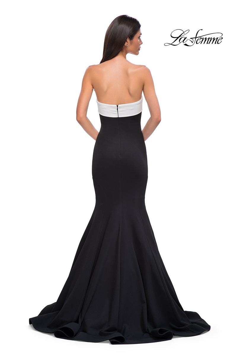 La Femme Dress 32914 - Black