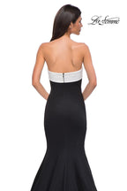 La Femme Dress 32914 - Black