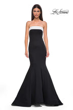 La Femme Dress 32914 - Black