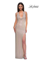 La Femme Dress 32915 - Champagne