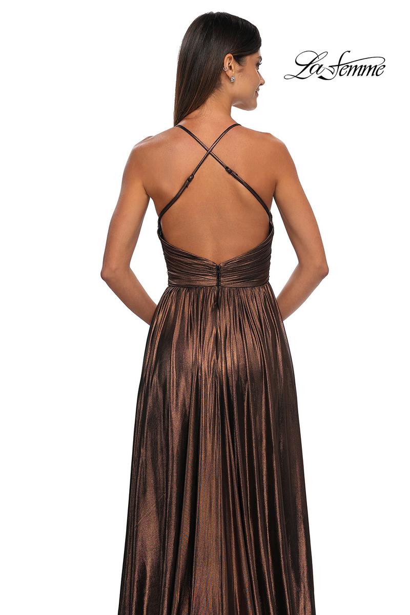 La Femme Dress 32917 - Bronze