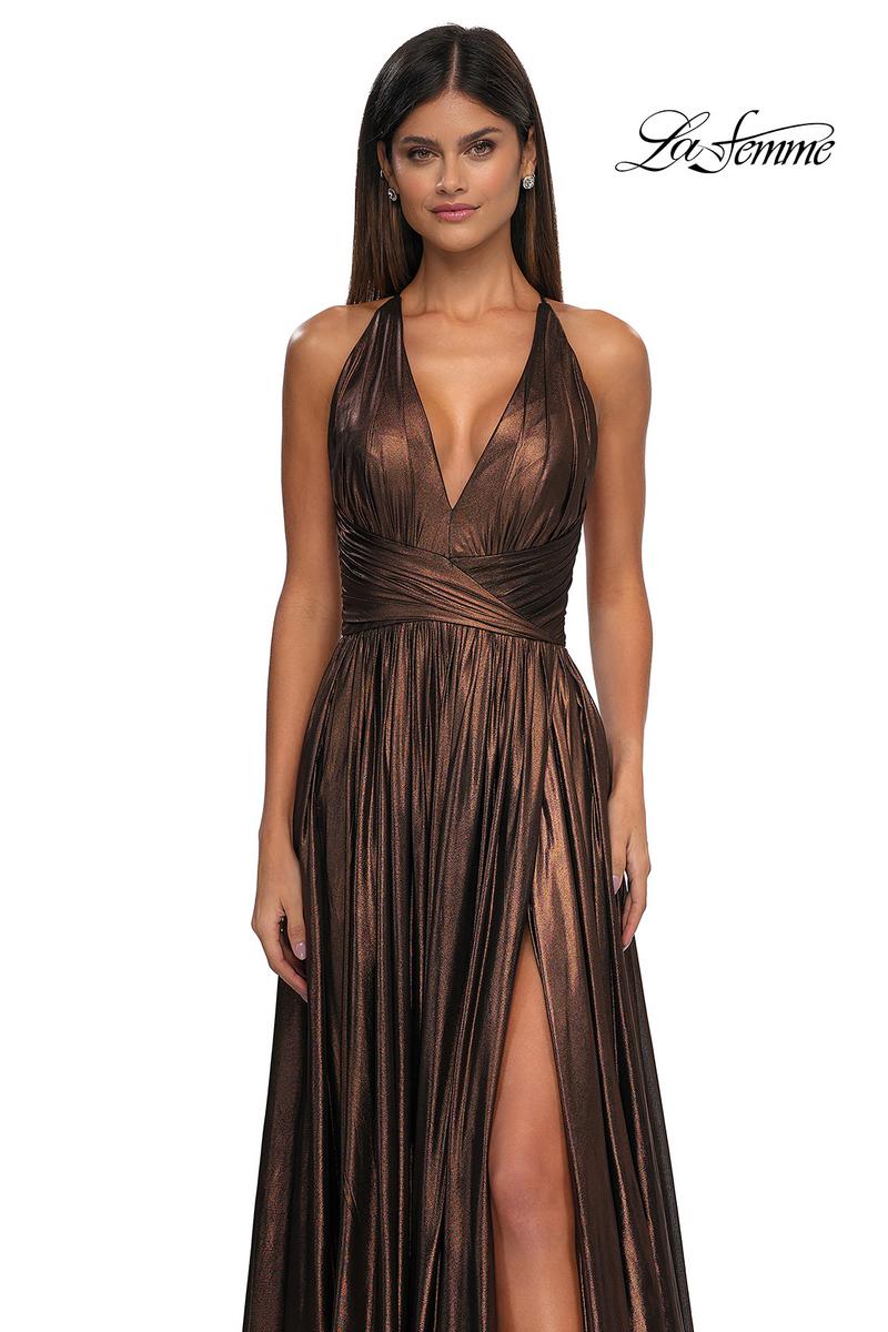 La Femme Dress 32917 - Bronze