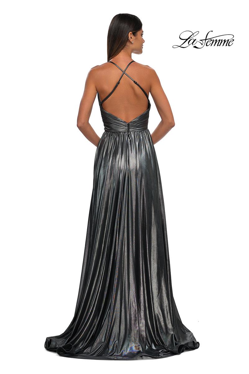 La Femme Dress 32917 - Gunmetal