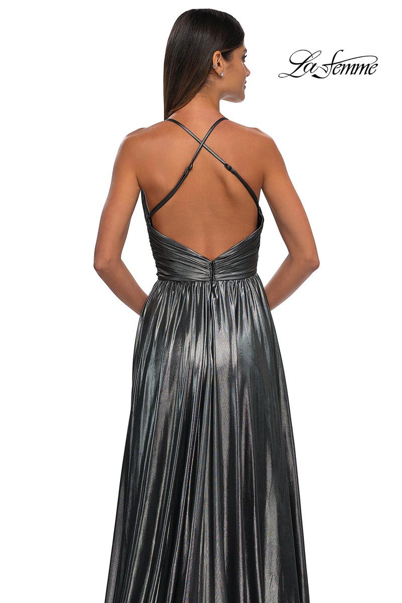 La Femme Dress 32917 - Gunmetal