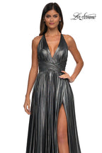 La Femme Dress 32917 - Gunmetal
