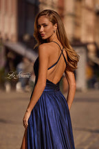 La Femme Dress 32917 - Indigo