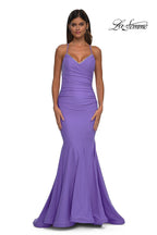 La Femme Dress 32918 - Periwinkle