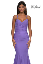 La Femme Dress 32918 - Periwinkle