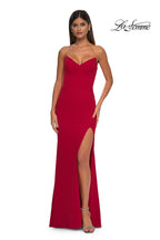La Femme Dress 32919 - Red