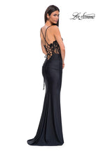 La Femme Dress 32920 - Black