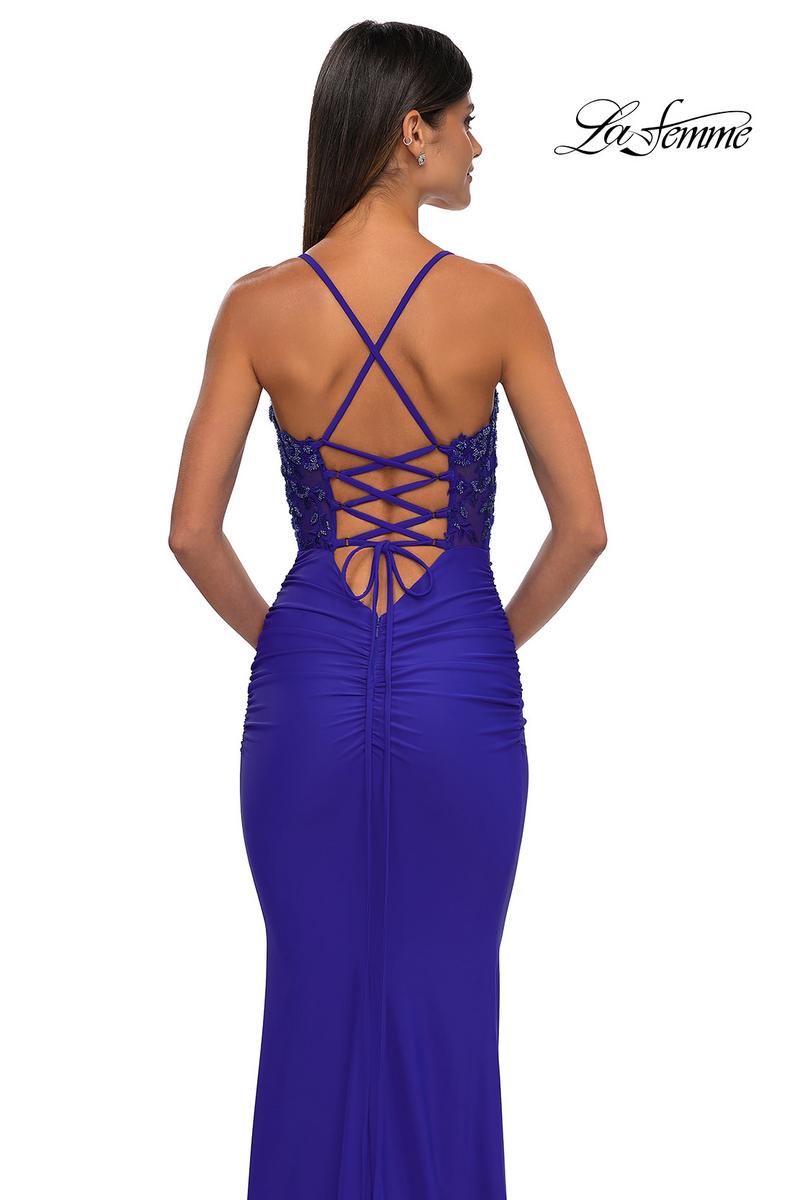 La Femme Dress 32920 - Royal Blue