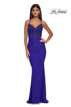 La Femme Dress 32920 - Royal Blue