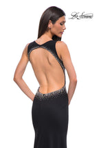 La Femme Dress 32922 - Black