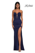 La Femme Dress 32923 - Navy