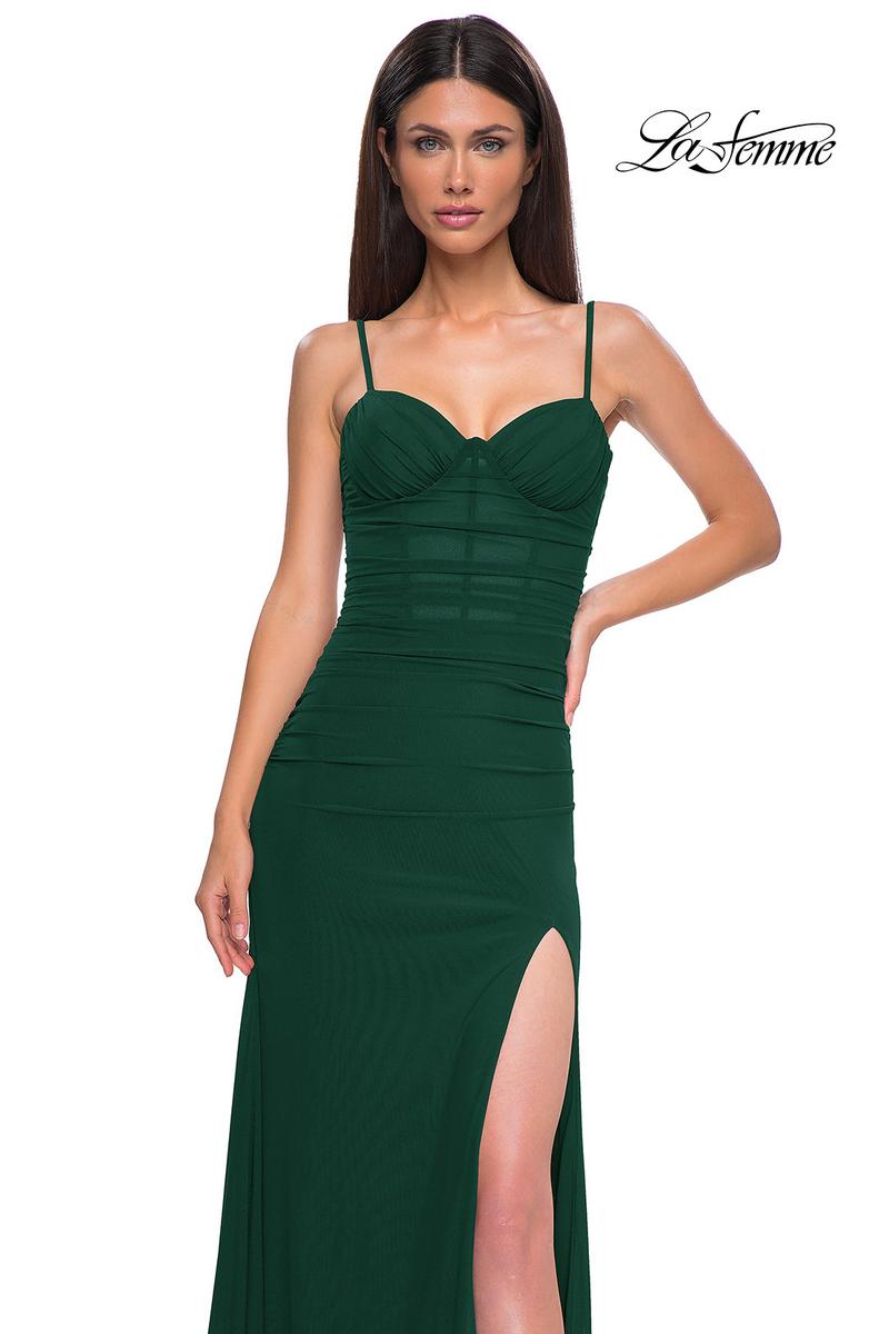 La Femme Dress 32925 - Emerald