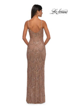 La Femme Dress 32928 - Rose Gold