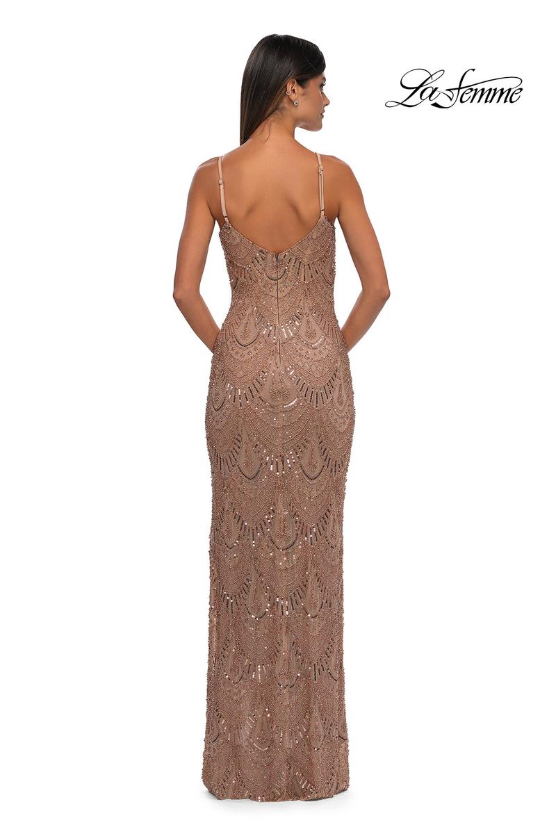 La Femme Dress 32928 - Rose Gold