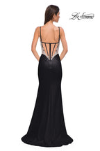 La Femme Dress 32930 - Black