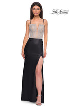 La Femme Dress 32930 - Black