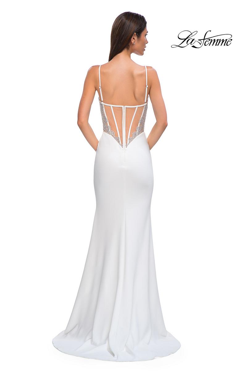 La Femme Dress 32930 - Ivory