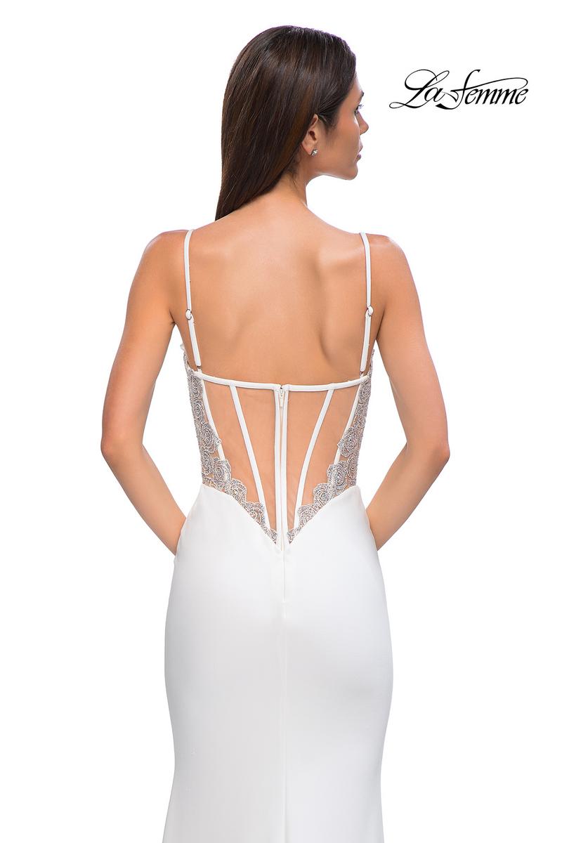 La Femme Dress 32930 - Ivory