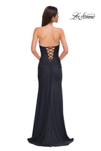 La Femme Dress 32931 - Black