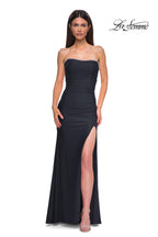 La Femme Dress 32931 - Black