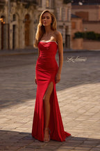 La Femme Dress 32931 - Red