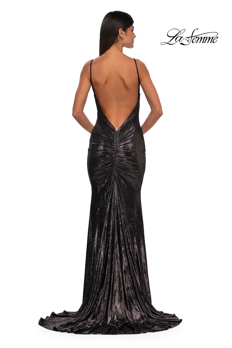 La Femme Dress 32932 - Mocha