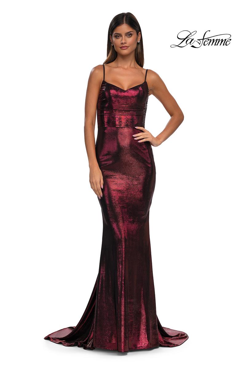 La Femme Dress 32932 - Wine