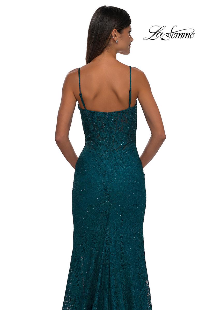 La Femme Dress 32933 - Dark Teal