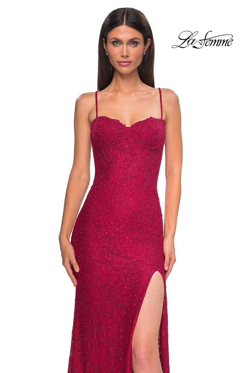 La Femme Dress 32933 - Red