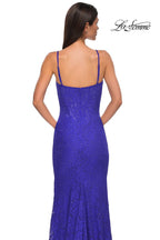 La Femme Dress 32933 - Royal Blue