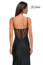 La Femme Dress 32938 - Black
