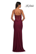 La Femme Dress 32938 - Dark Berry
