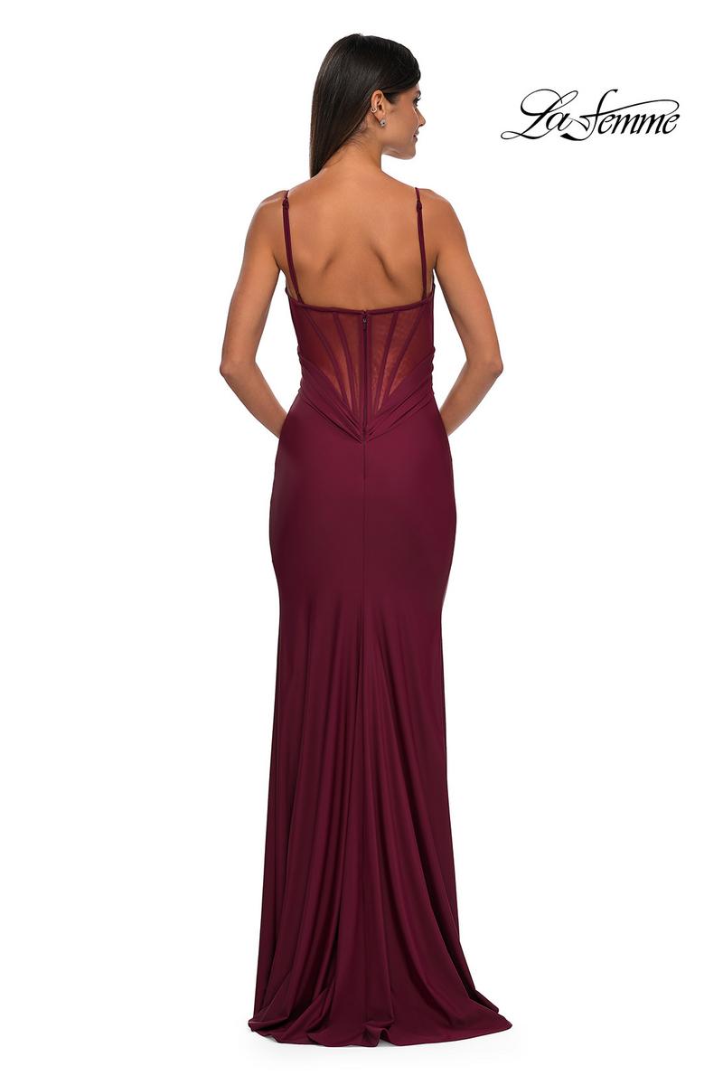 La Femme Dress 32938 - Dark Berry