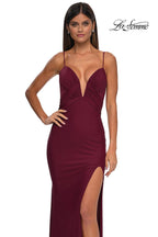 La Femme Dress 32938 - Dark Berry