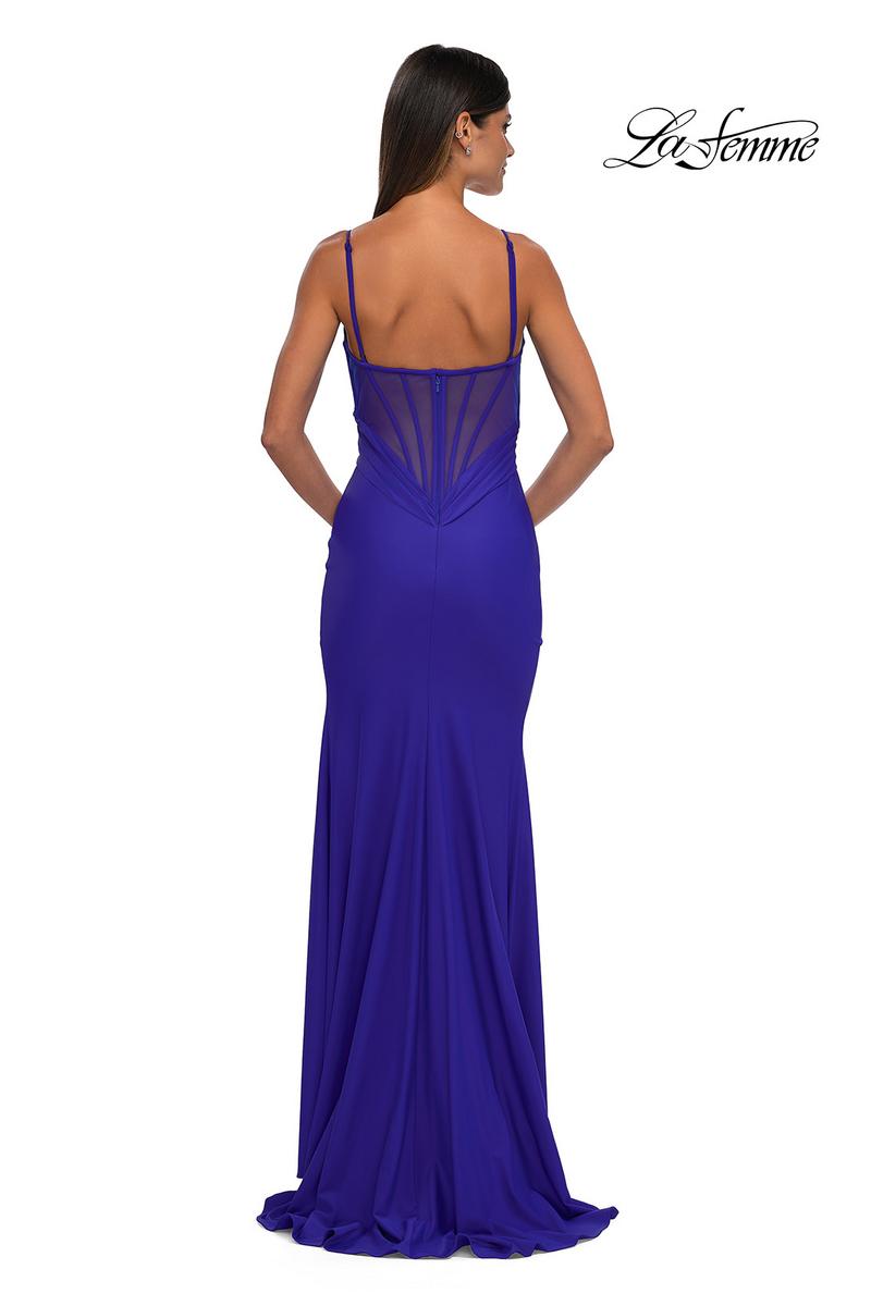 La Femme Dress 32938 - Royal Blue
