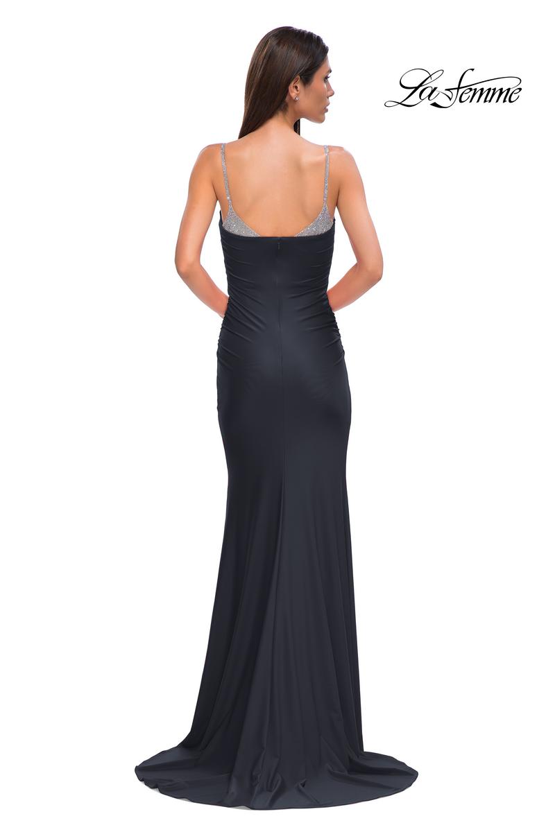 La Femme Dress 32939 - Black
