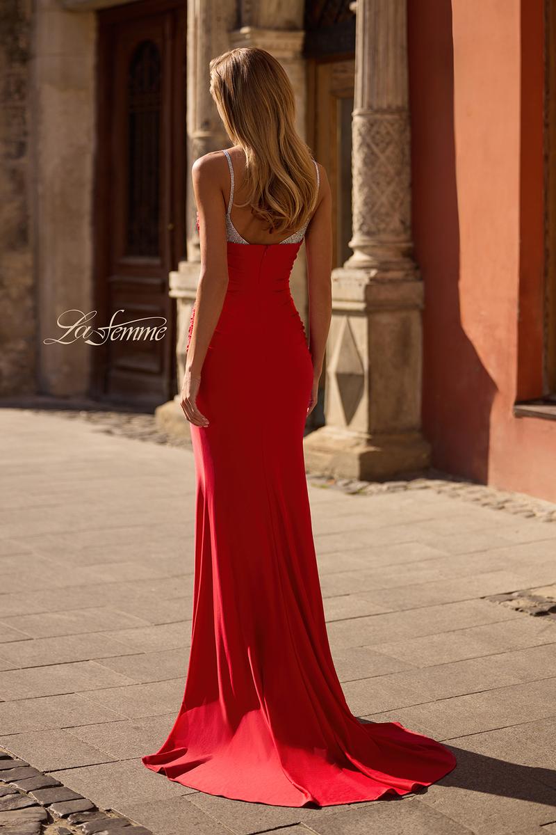 La Femme Dress 32939 - Red