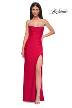La Femme Dress 32939 - Red