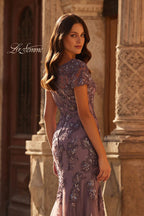 La Femme Evening Dress 32940 - Orchid
