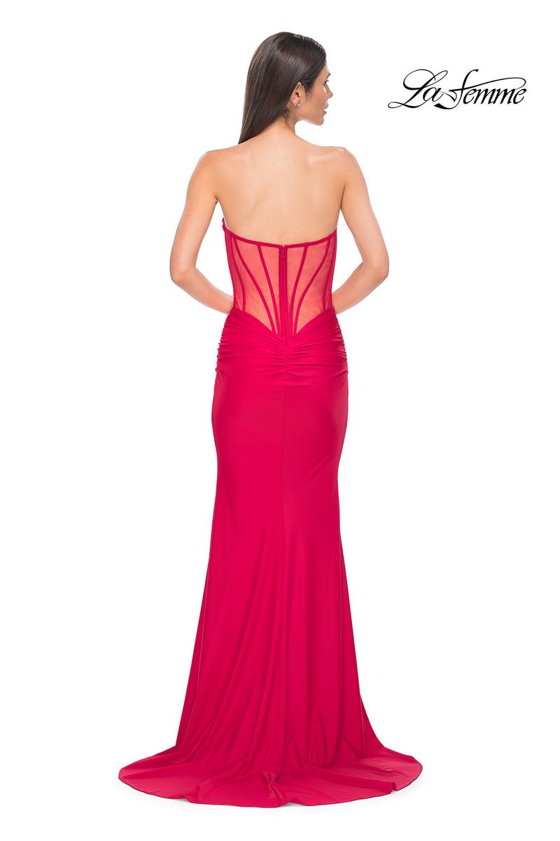 La Femme Dress 32941 - Red