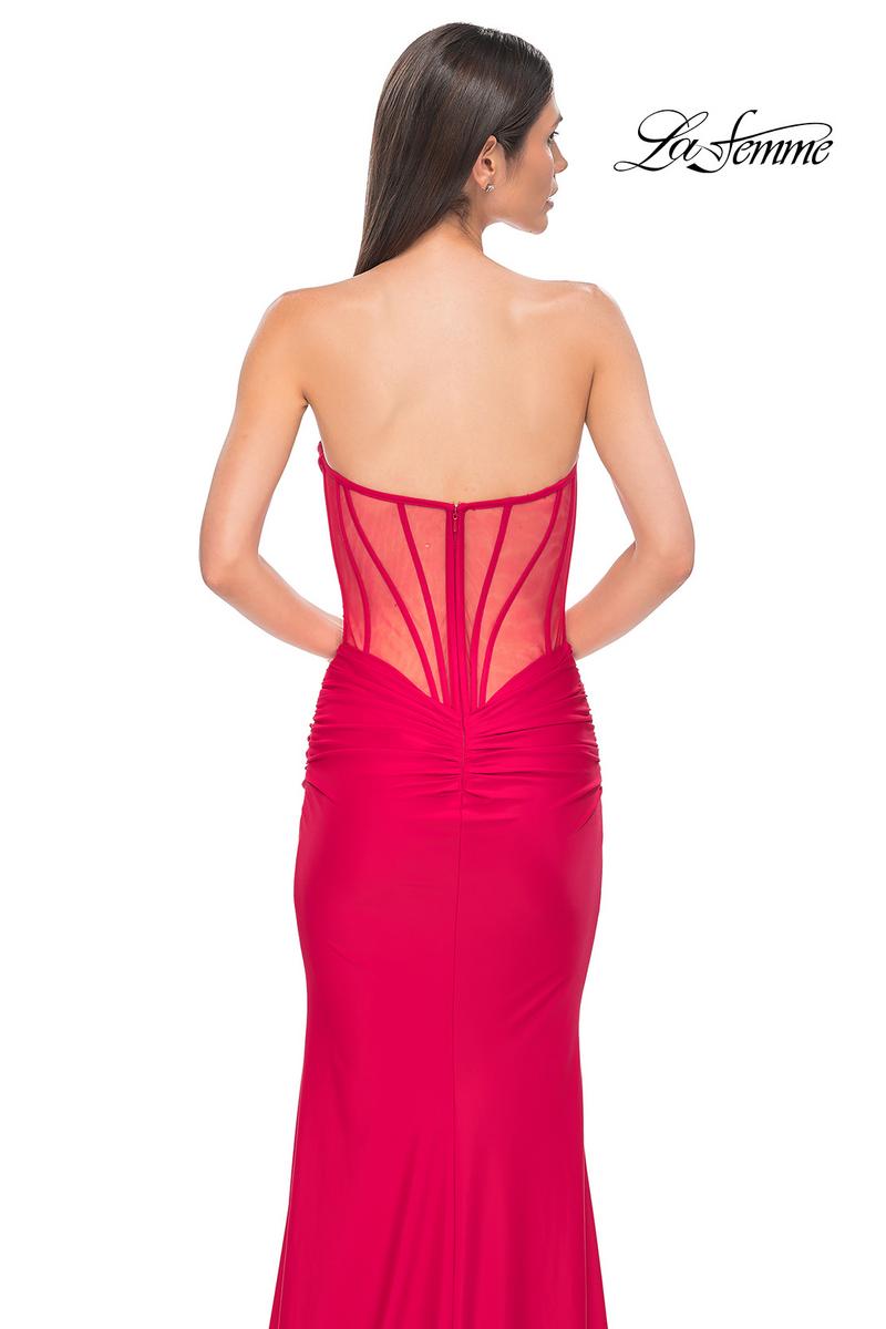 La Femme Dress 32941 - Red
