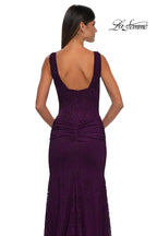 La Femme Dress 32943 - Dark Berry