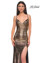 La Femme Dress 32945 - Mocha